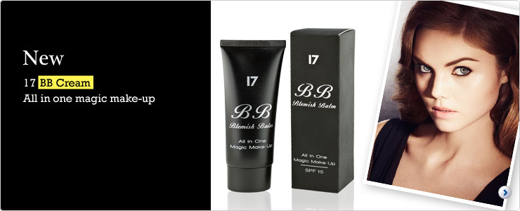 New 17 BB Cream. All in one magic make-up. SPF 15. Exclusively at Boots